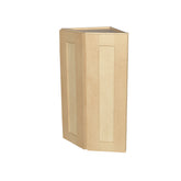 RTA Solid Wood Wall End Angle Cabinets - Kitchen, Bathroom, Living Room and Office Shaker Natural Wood