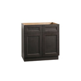 RTA Solid Wood Escada Kitchen/Living Room Base Cabinet with 2 Drawers 1 Shelf and 2 Doors