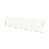 Base Finish Panels-Thick Newtown Origami White