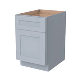 RTA Belmont Gray Waste Basket Base Cabinet for Kitchen, Bathroom & Laundry Storage