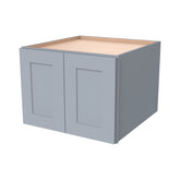 RTA Belmont Gray Wall Cabinet for Kitchen Bathroom & Laundry Storage