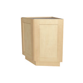 RTA Solid Wood Base End Cabinets - Kitchen, Bathroom,Laundry Room Storage Shaker Natural Wood