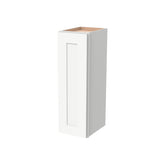 RTA Shaker Solid Wood Wall Cabinet Origami White for Kitchen, Bathroom & Laundry Storage