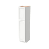 RTA Shaker Origami White Solid Wood Wall Pantry Cabinet for Kitchen Storage