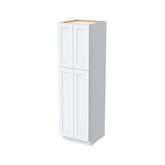 RTA Shaker White Solid Wood Wall Pantry Cabinet for Kitchen Storage