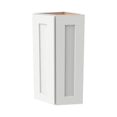 RTA Shaker Solid Wood Wall Cabinet Origami White for Kitchen, Bathroom & Laundry Storage