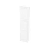 Tall Decorative Panels Inset Origami White