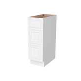 RTA Solid Wood Cabinet Inset Origami White Vanity Cabinets for Kitchen Bathroom and Laundry Storage