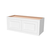 RTA Solid Wood Cabinet Inset Origami White Wall Cabinets for Kitchen Bathroom and Laundry Storage