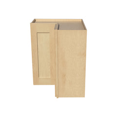 RTA Solid Wood Wall Easy Reach Cabinets - Kitchen, Bathroom, Living Room and Office Shaker Natural Wood