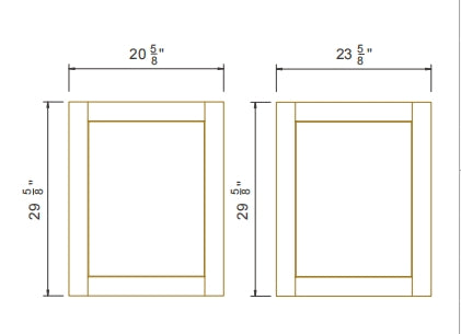 Accessories for different cabinets --- Panels