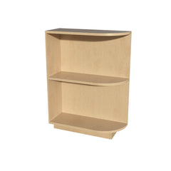 [SNW-BES09] RTA Solid Wood Base End Open Shelf Cabinet