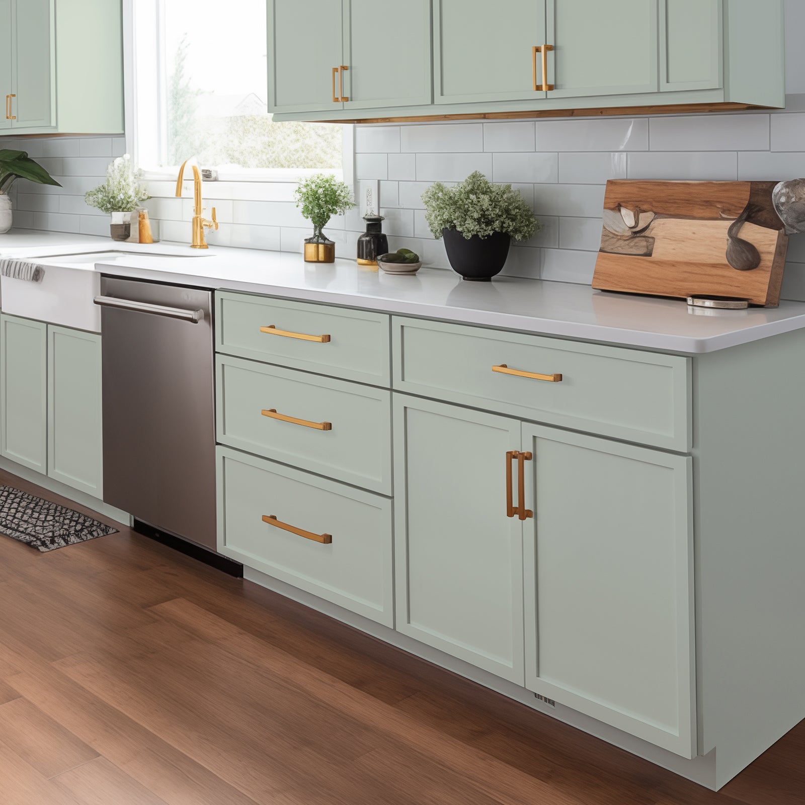 Newtown Series Jade Green Cabinets – Cozyhommie