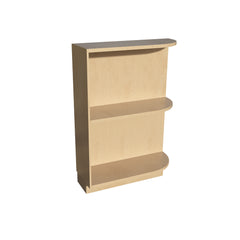 [SNW-BES09] RTA Solid Wood Base End Open Shelf Cabinet