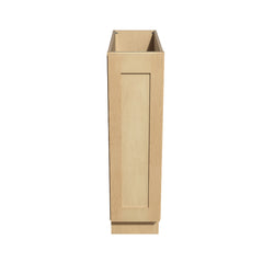SHAKER NATURAL WOOD-BASE TRAY CABINET 9''W*24''D*34-1/2''H 1FHD 1SHELF