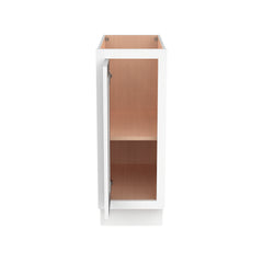[B12FHD-B21FHD] Inset Series Full High Door Base Cabinets-Origami White