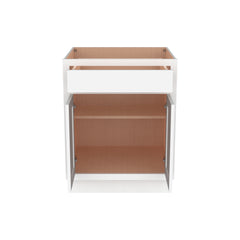 [B24-B36] Inset Series Double Door Single Drawer Bases-Origami White