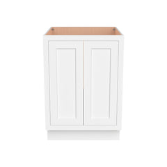 [B24FHD-B36FHD] Inset Series Full High Door Base Cabinets-Origami White Cabinets