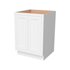 [B24FHD-B36FHD] Inset Series Full High Door Base Cabinets-Origami White Cabinets