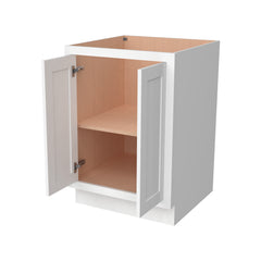 [B24FHD-B36FHD] Inset Series Full High Door Base Cabinets-Origami White Cabinets