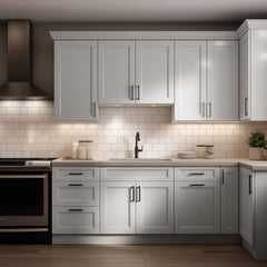 Escada Series Dove Cabinets