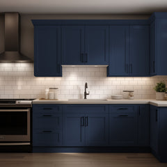 Escada Series Midnight Blue Cabinets