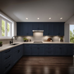 Escada Series Midnight Blue Cabinets