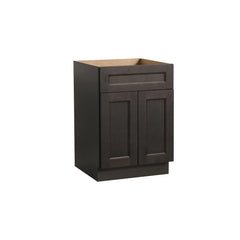 RTA Solid Wood Escada Kitchen/Living Room Base Cabinet with 1 Drawer 1 Shelf and 2 Doors