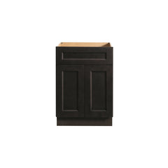 RTA Solid Wood Escada Kitchen/Living Room Base Cabinet with 1 Drawer 1 Shelf and 2 Doors