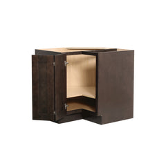 RTA Solid Wood Escada Lazy Susan Base Corner Cabinet for Kitchen Storage