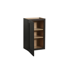 RTA Solid Wood Escada Kitchen/Living Room Wall Cabinet with 1 Door 2 Shelves