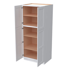 [WP368427- WP369627] Shaker White  Wall Pantries