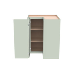 RTA Newtown Solid Wood Wall Easy Reach Cabinet Jade Green for Kitchen Bathroom and Laundry Storage