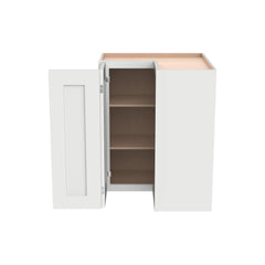 RTA Shaker Solid Wood Wall Easy Reach Cabinet Origami White for Kitchen Bathroom and Laundry Storage