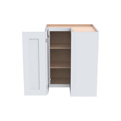 RTA Shaker Solid Wood Wall Easy Reach Cabinet White for Kitchen Bathroom and Laundry Storage