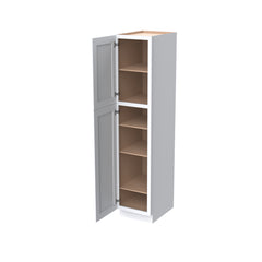 RTA Shaker White Solid Wood Wall Pantry Cabinet for Kitchen Storage