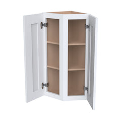 RTA Shaker Solid Wood Wall Cabinet White for Kitchen, Bathroom & Laundry Storage