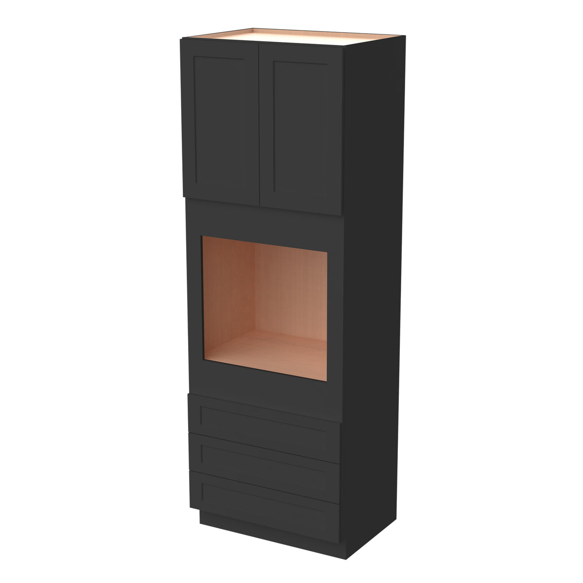 OVEN CABINETS WITH THREE DRAWERS