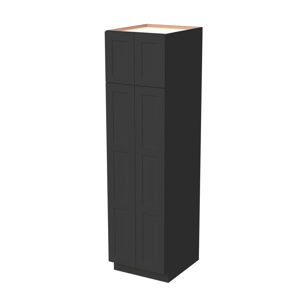 [BC249024-BC249624] Shaker Charcoal Black Broom Closets