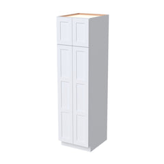 [BC249024-BC249627] Shaker White Broom Closets