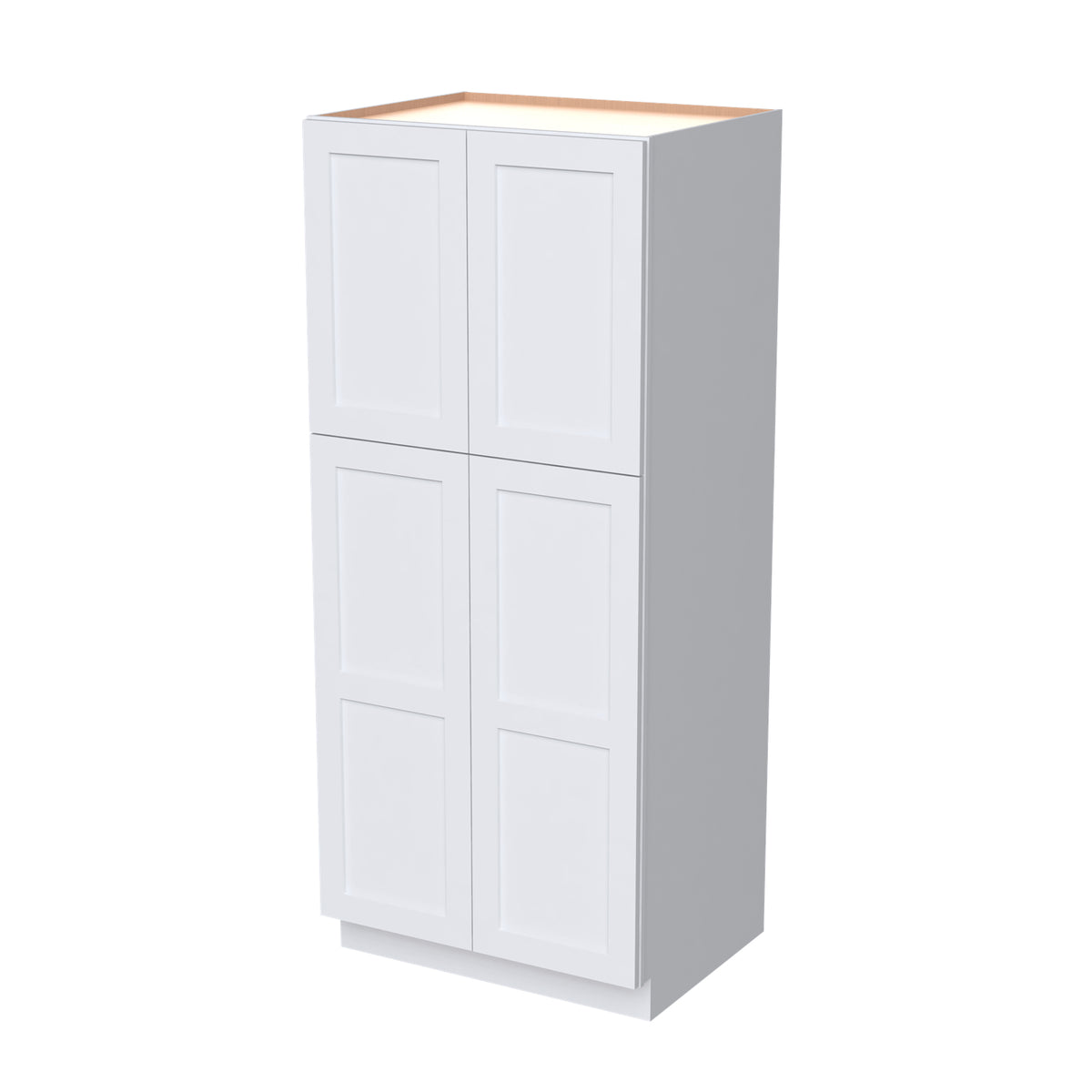 [WP368427- WP369627] Shaker White  Wall Pantries