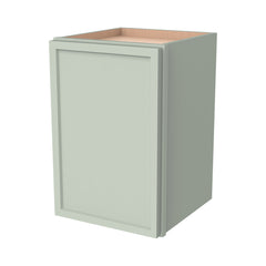 RTA Newtown Solid Wood Wall Cabinet Jade Green for Kitchen, Bathroom & Laundry Storage