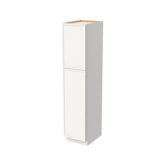 RTA Newtown Origami White Solid Wood Wall Pantry Cabinet for Kitchen Storage