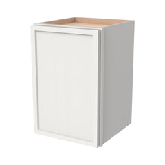 RTA Newtown Solid Wood Wall Cabinet Origami White for Kitchen, Bathroom & Laundry Storage