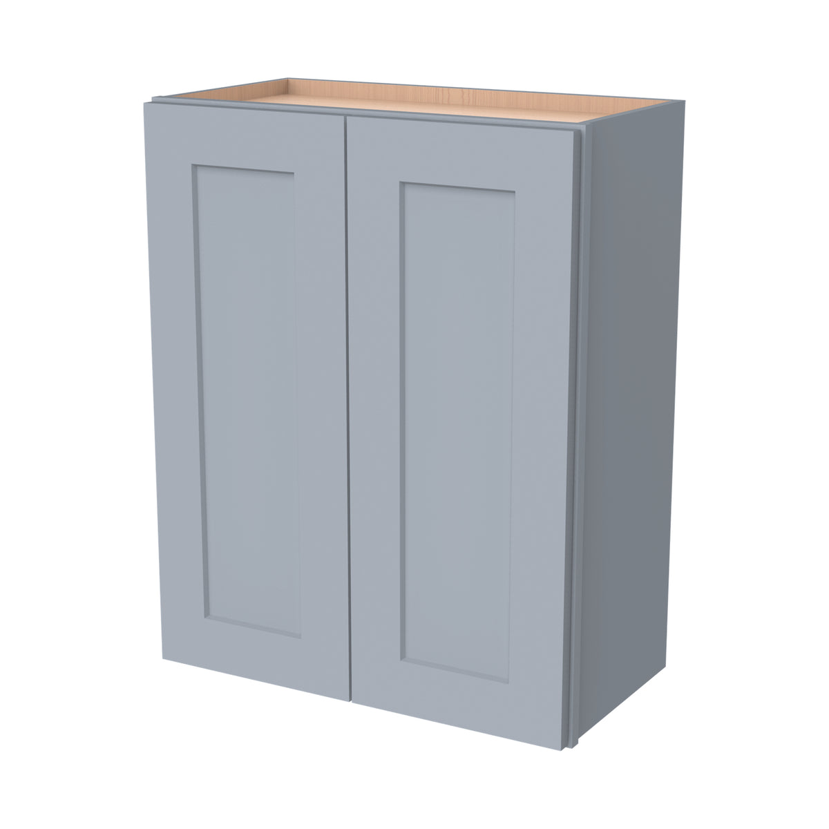 RTA Belmont Gray Wall Cabinet for Kitchen, Bathroom & Laundry Storage