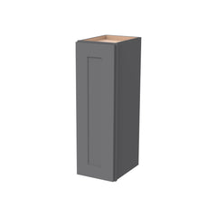 RTA Shaker Solid Wood Wall Cabinet Pebble Gray for Kitchen, Bathroom & Laundry Storage