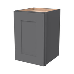 RTA Shaker Solid Wood Wall Cabinet Pebble Gray for Kitchen, Bathroom & Laundry Storage