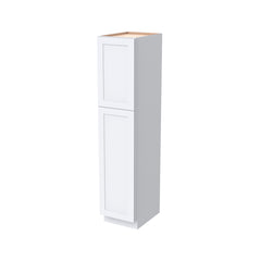 RTA Shaker White Solid Wood Wall Pantry Cabinet for Kitchen Storage