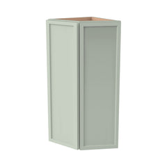 RTA Newtown Solid Wood Wall Cabinet Jade Green for Kitchen, Bathroom & Laundry Storage