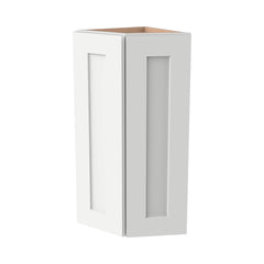 RTA Shaker Solid Wood Wall Cabinet Origami White for Kitchen, Bathroom & Laundry Storage